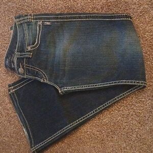 Silver jeans Frances 22" flare bootcut denim blue jeans